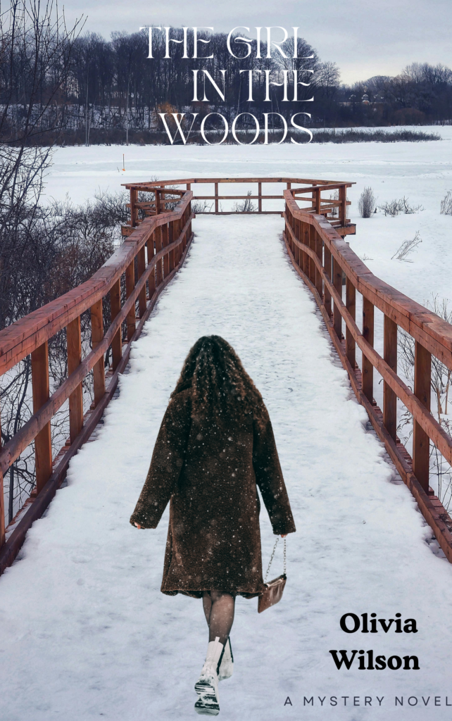 blue mystery girl woods novel book cover 2